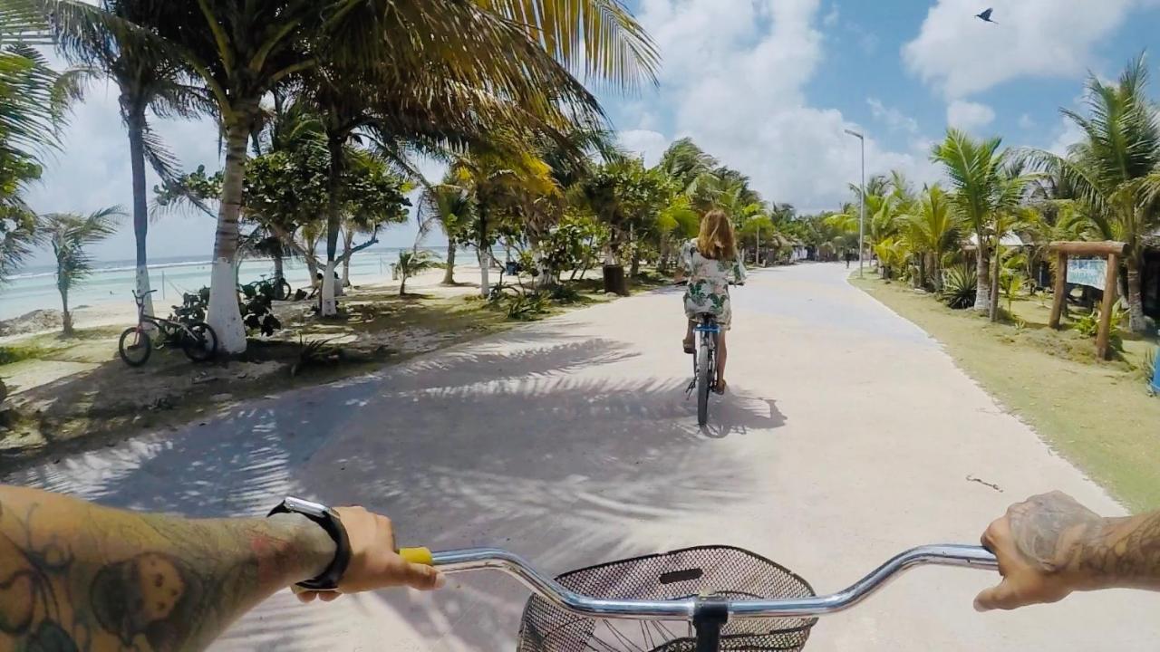 Camping Lunas Bar Mahahual Eksteriør bilde