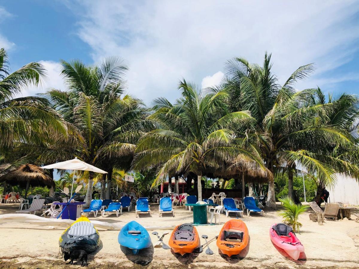 Camping Lunas Bar Mahahual Eksteriør bilde