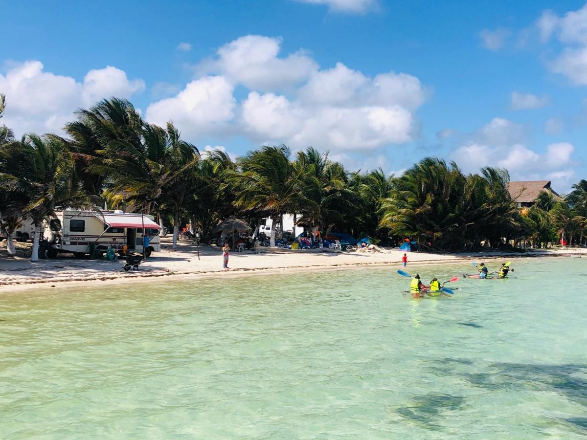 Camping Lunas Bar Mahahual Eksteriør bilde