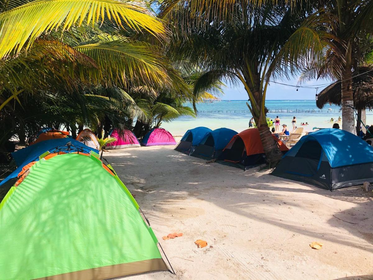 Camping Lunas Bar Mahahual Eksteriør bilde